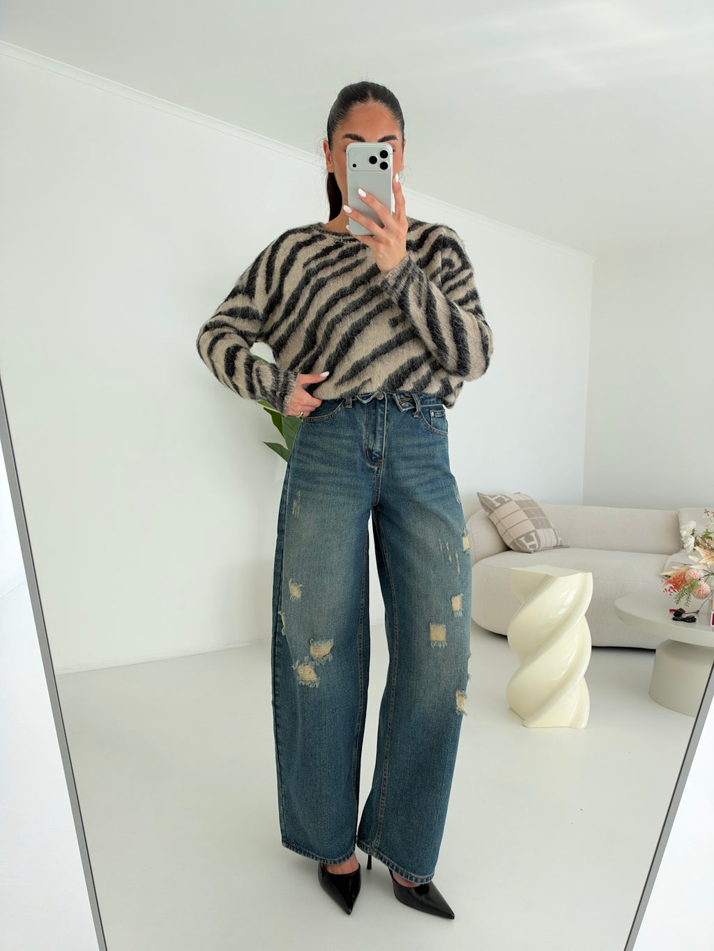 MI26127-JEANS BARREL DARIA