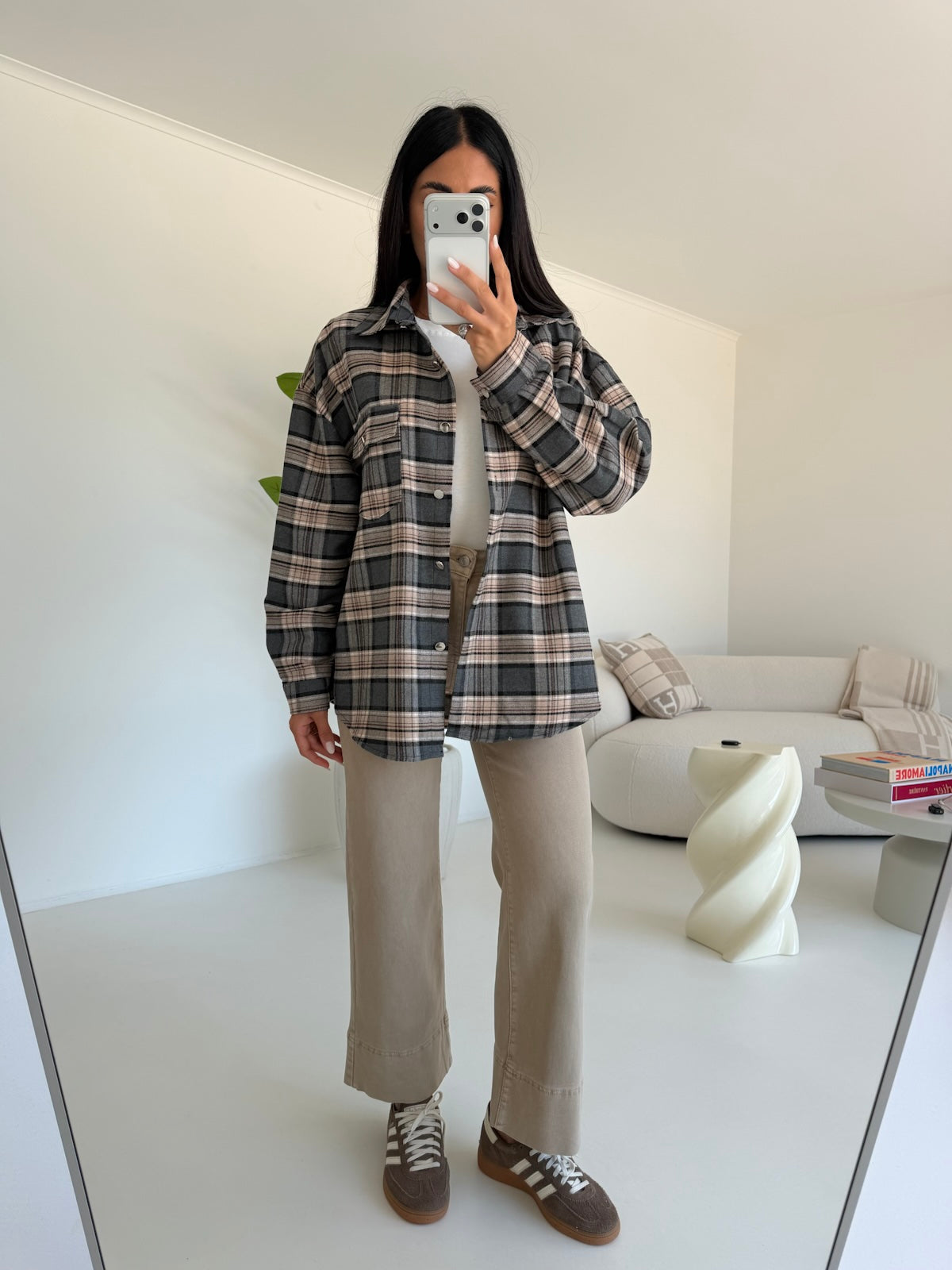 K198-CAMICIA CENTRAL PARK GREY