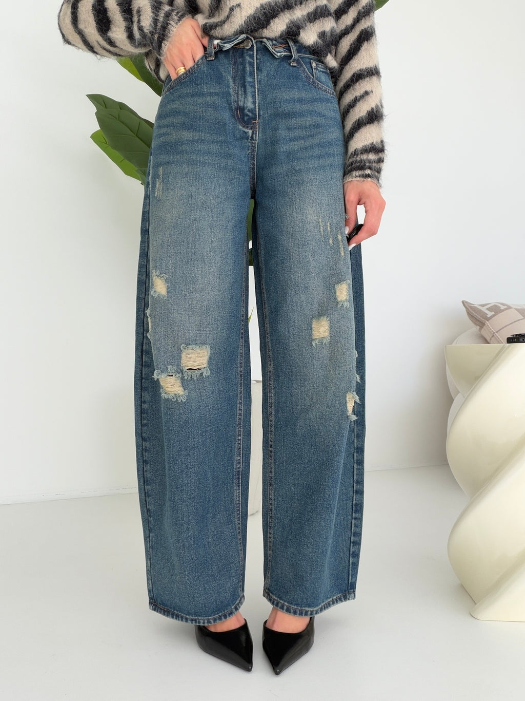 MI26127-JEANS BARREL DARIA