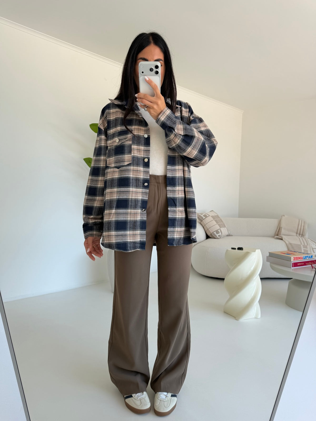 K198-CAMICIA CENTRAL PARK NAVY