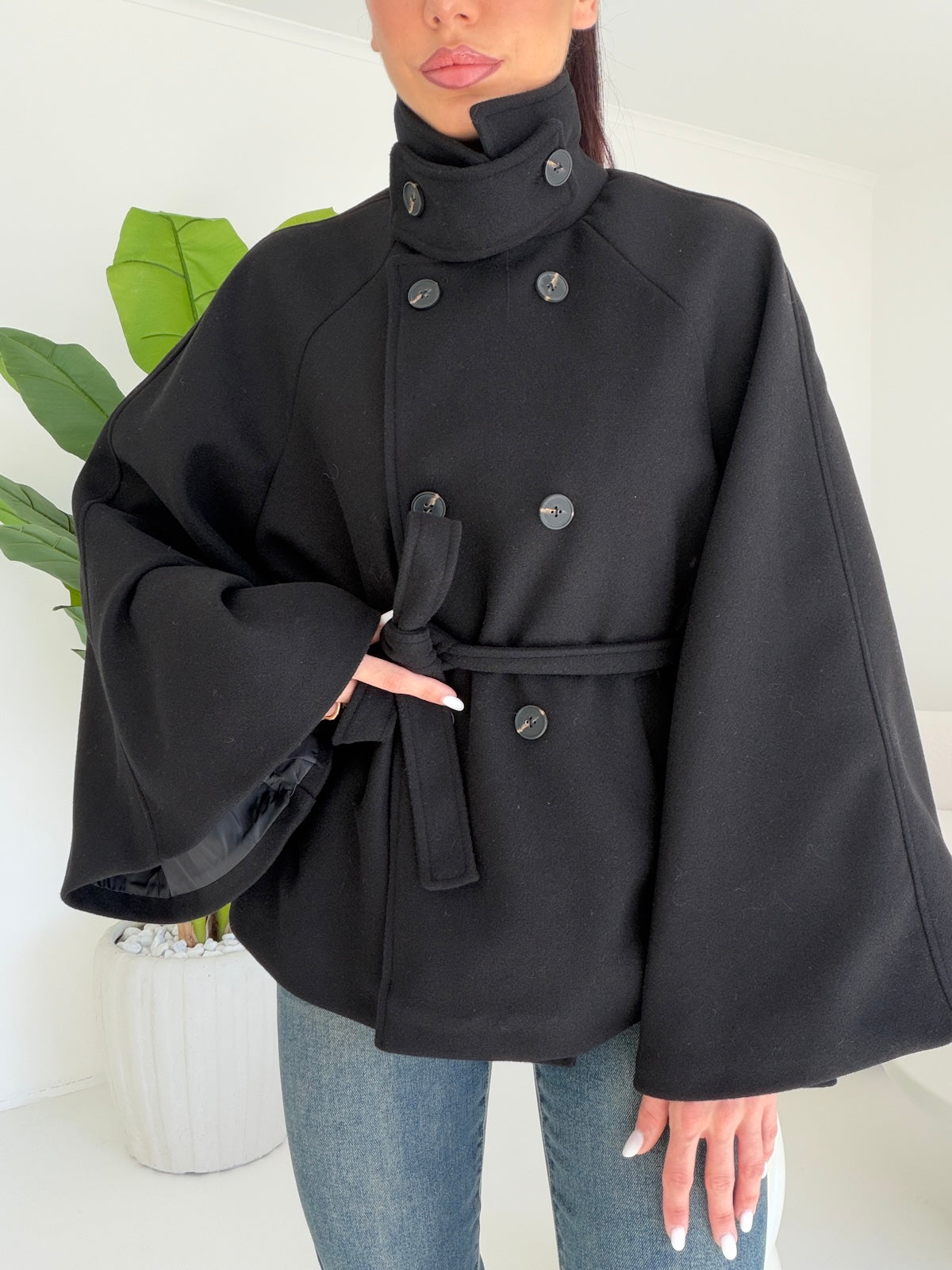 MINI TRENCH ALEXIA NERO