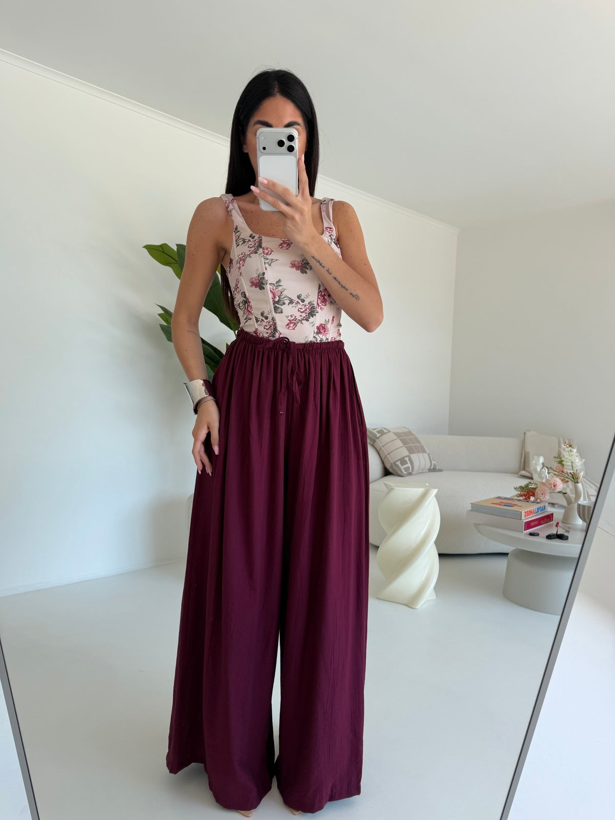 PANTALONE COMFY WINE