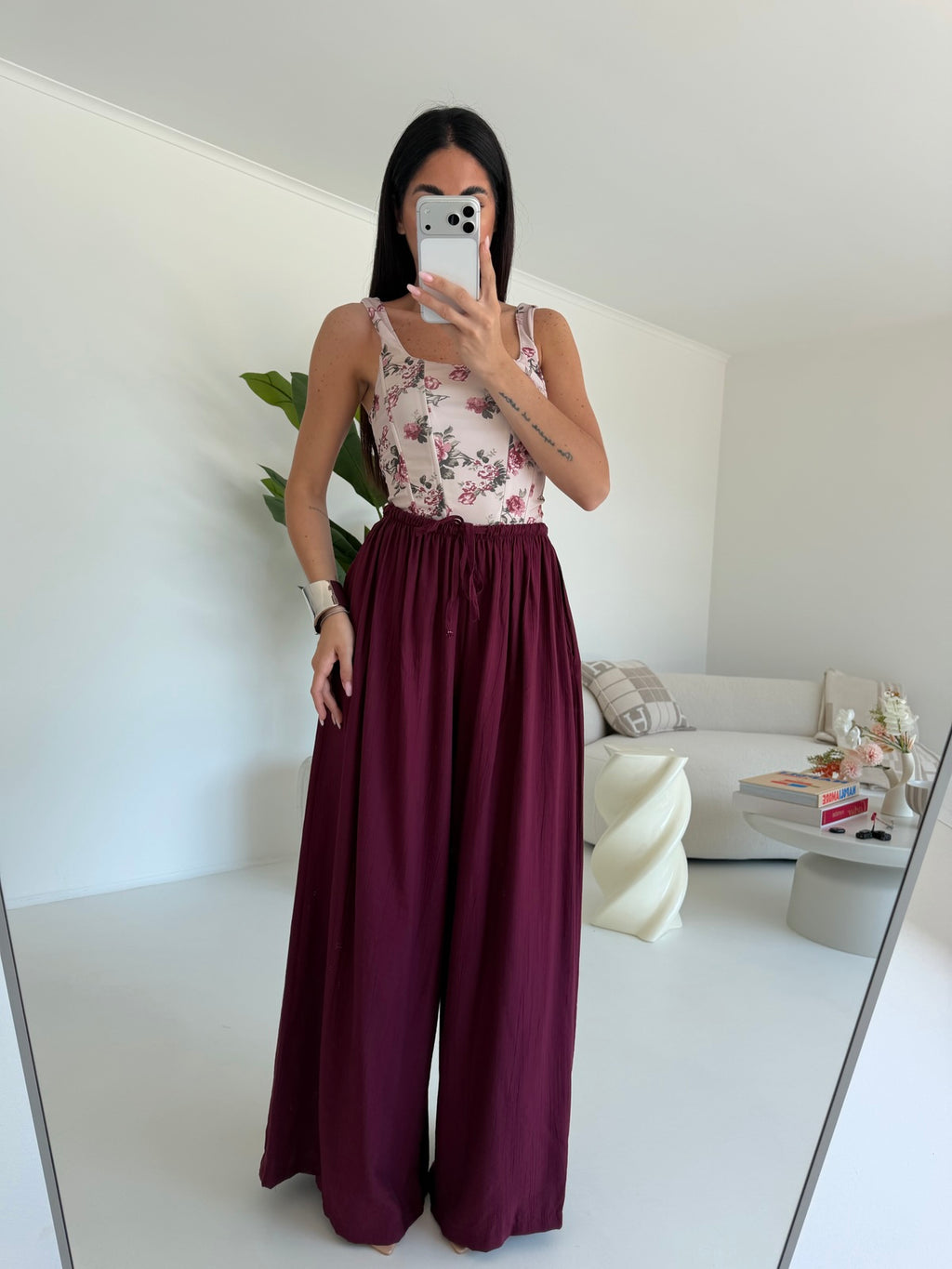 PANTALONE COMFY WINE