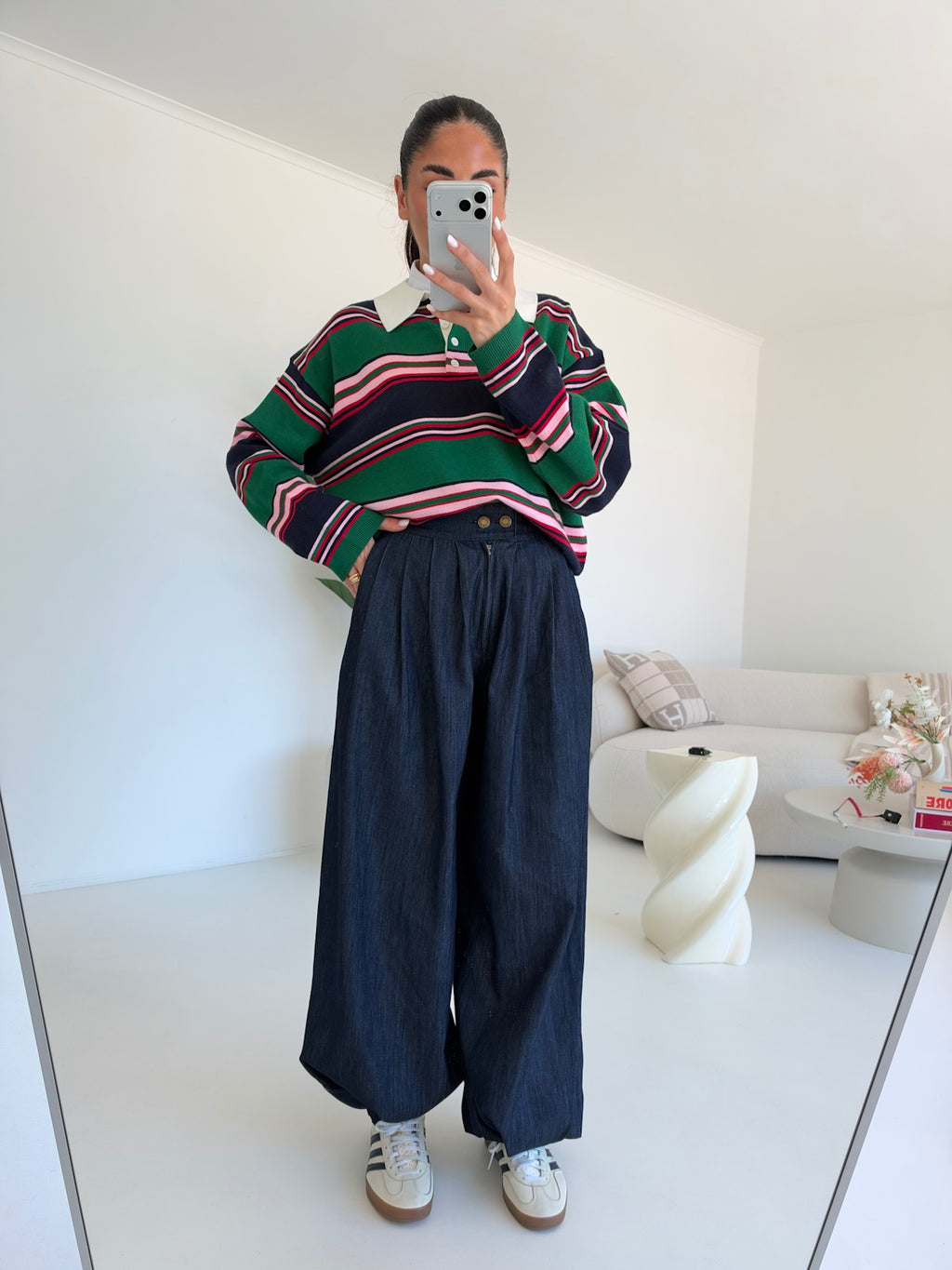 V76820-PANTALONE DENIM WONDER