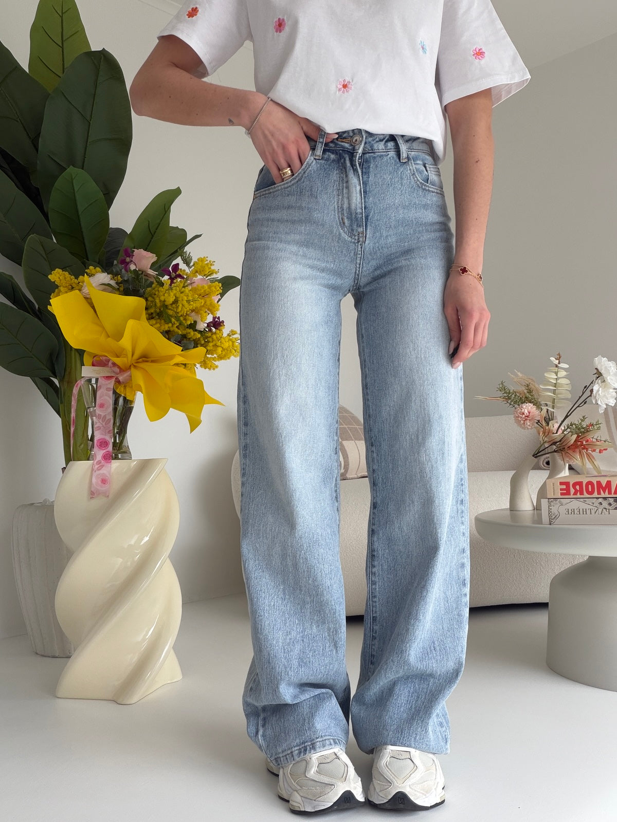 T995-JEANS PALAZZO PASEO
