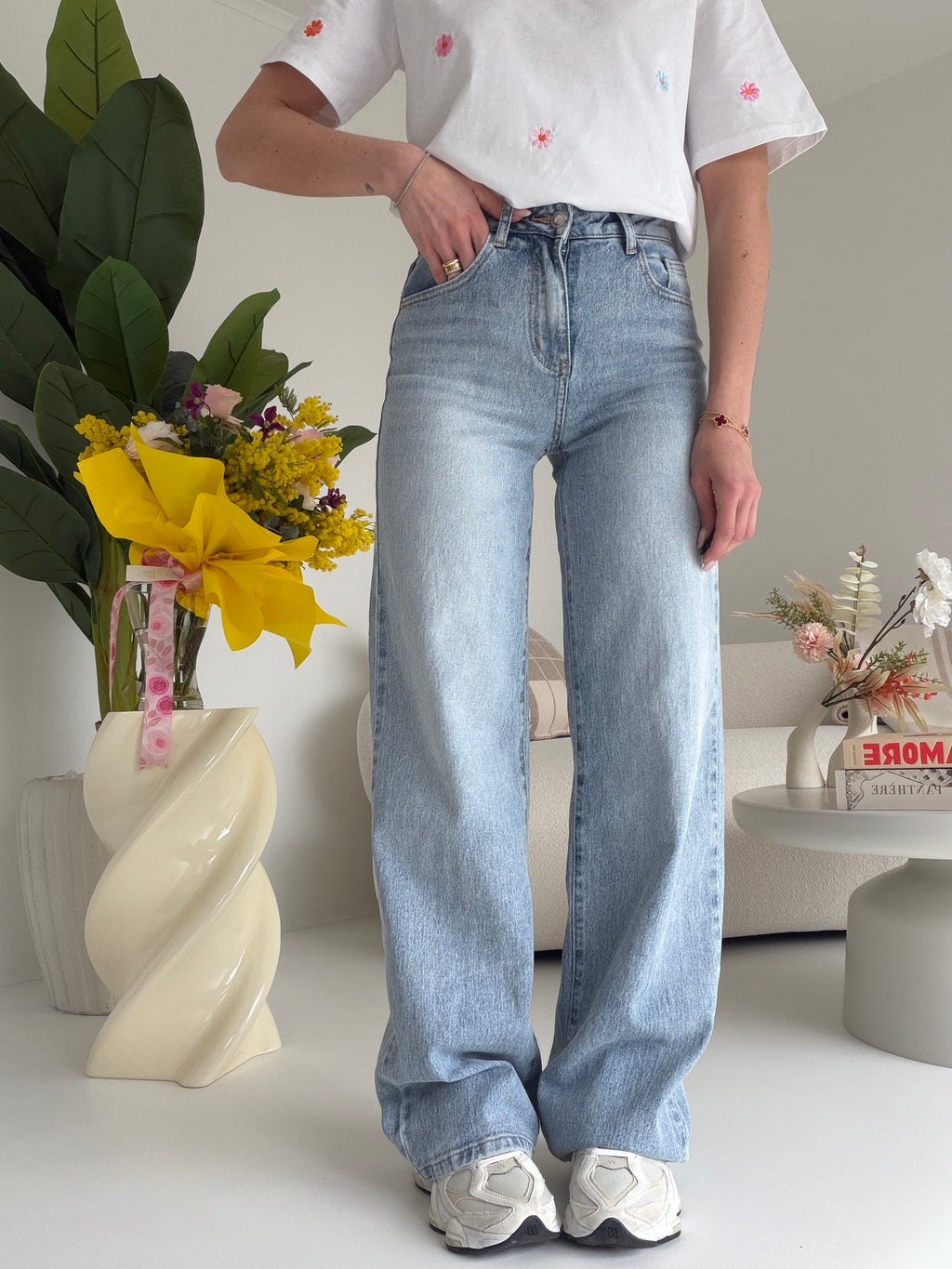 T995-JEANS PALAZZO PASEO