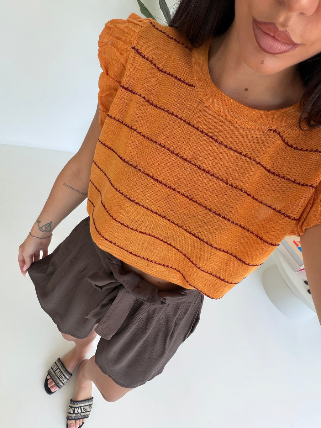 SHORT CANDY CHOCO