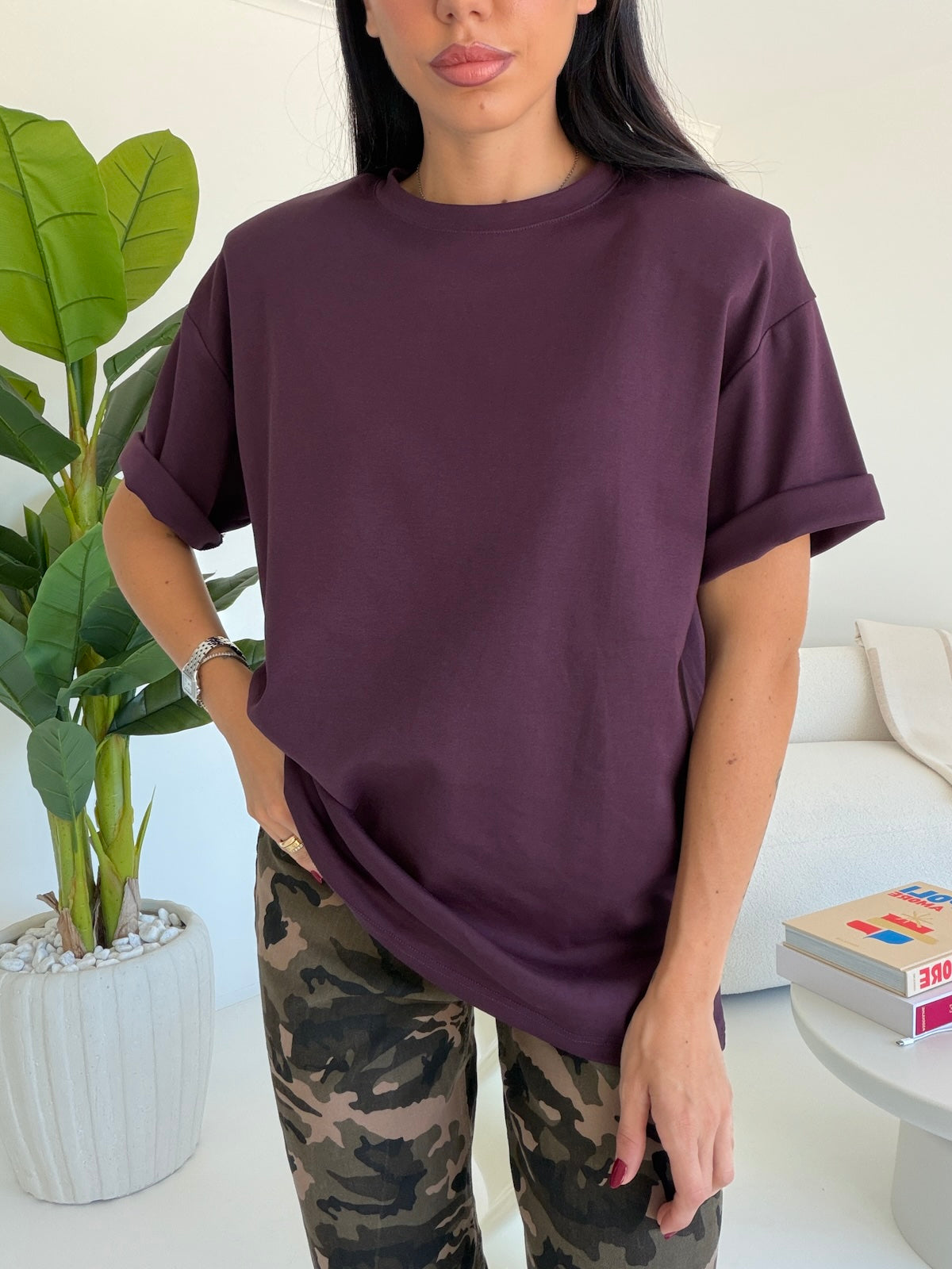 5577-T-SHIRT PREMIUM WINE