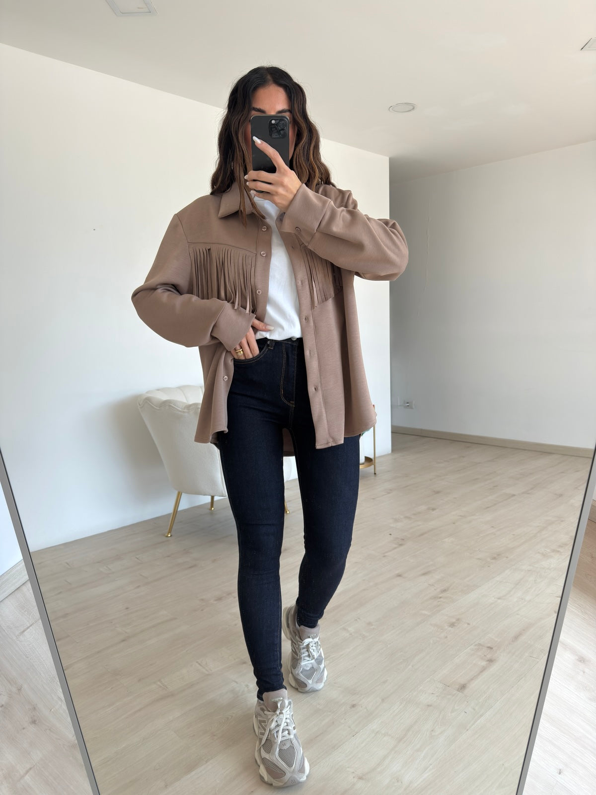 CAMICIA VEGAS TAUPE