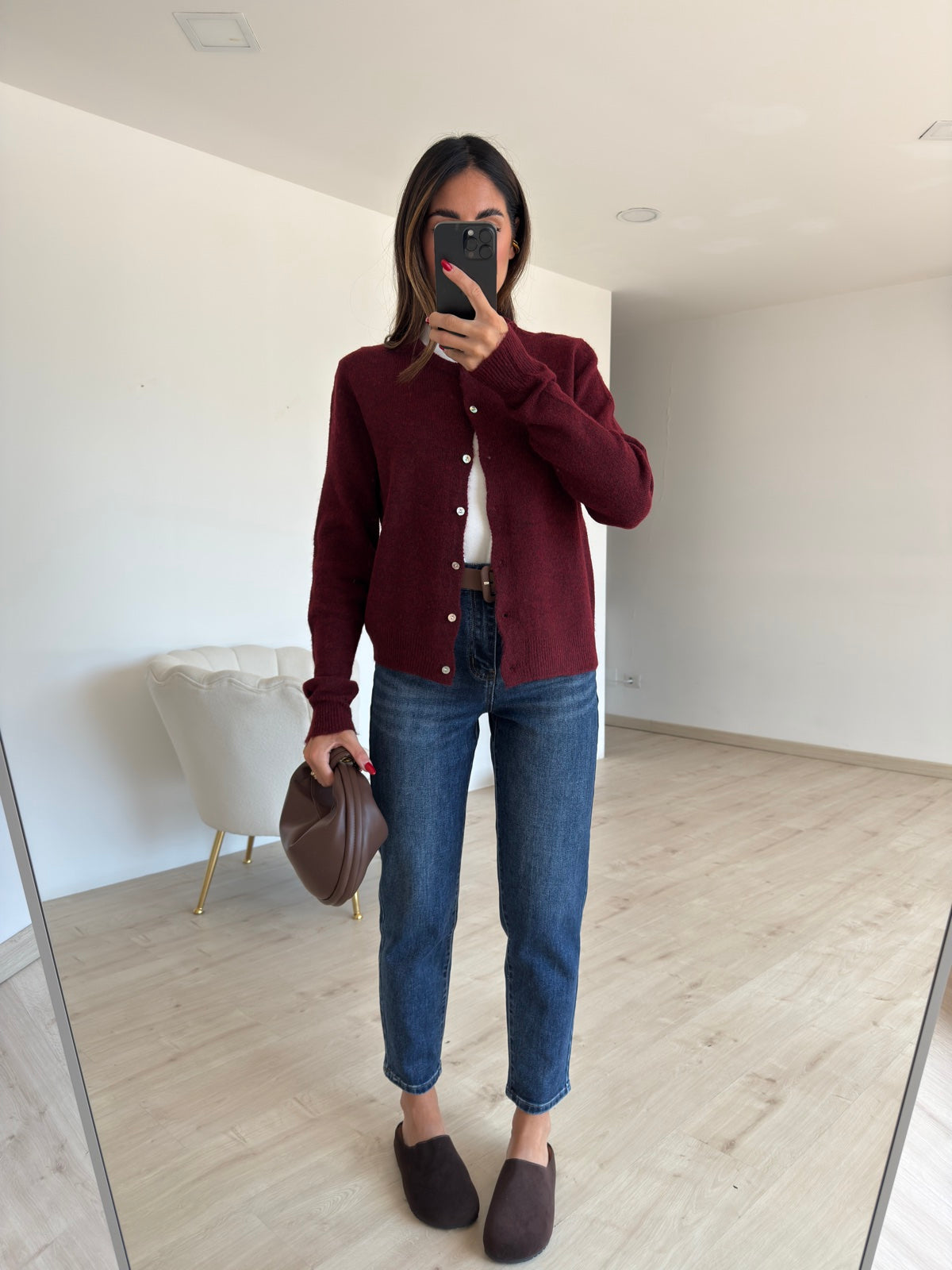 T224-JEANS MOM MOD LEVI BLU DENIM
