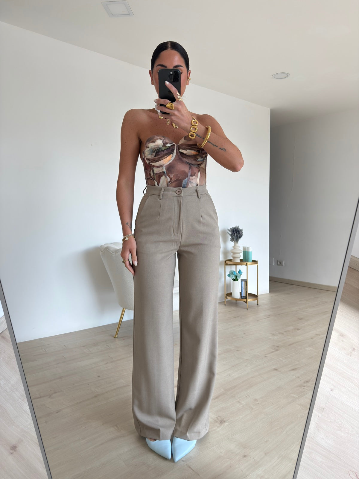 VS9002-5 PANTALONE STYLE TAUPE