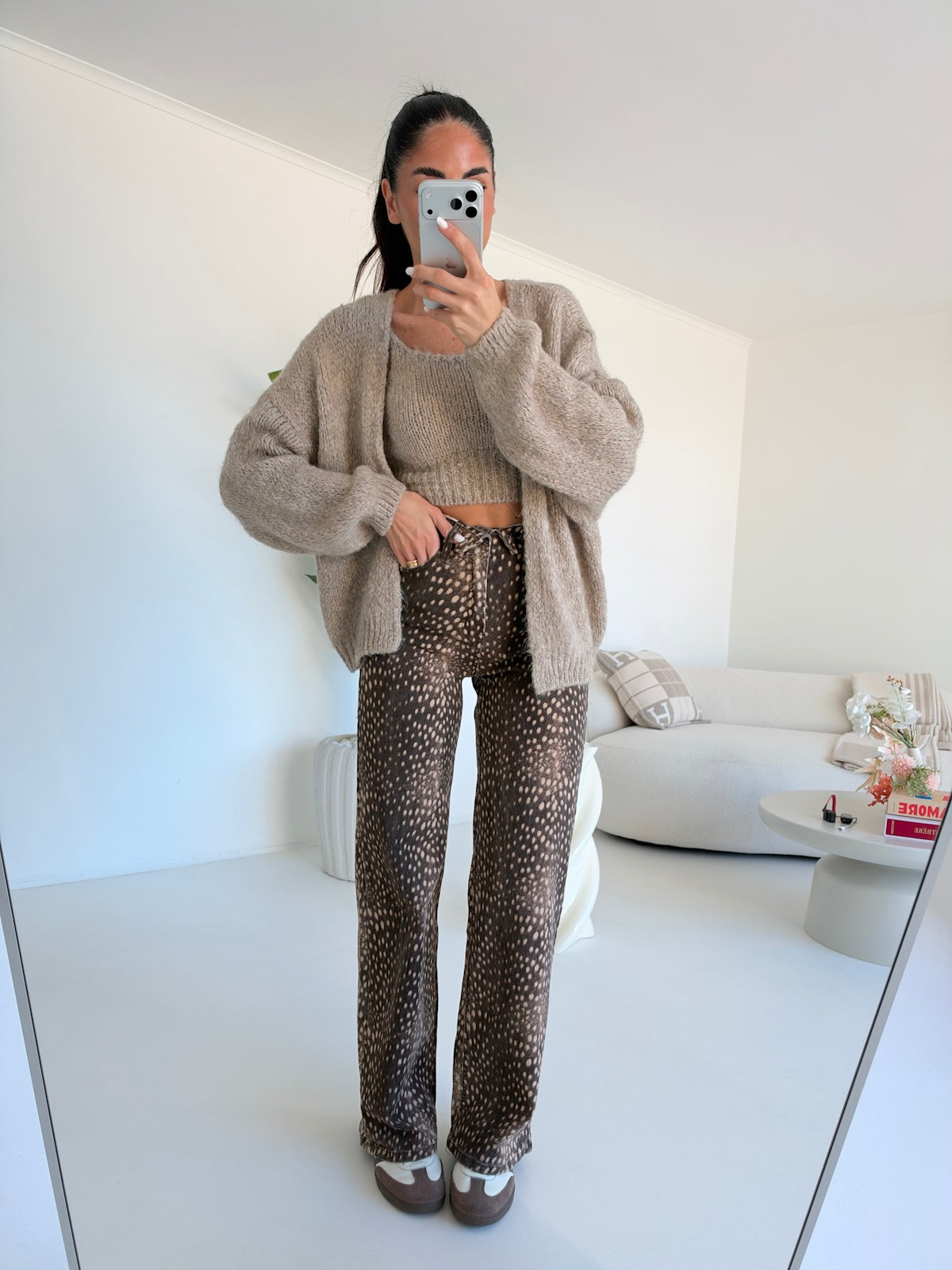 3512-TWINSET JASMINE TAUPE
