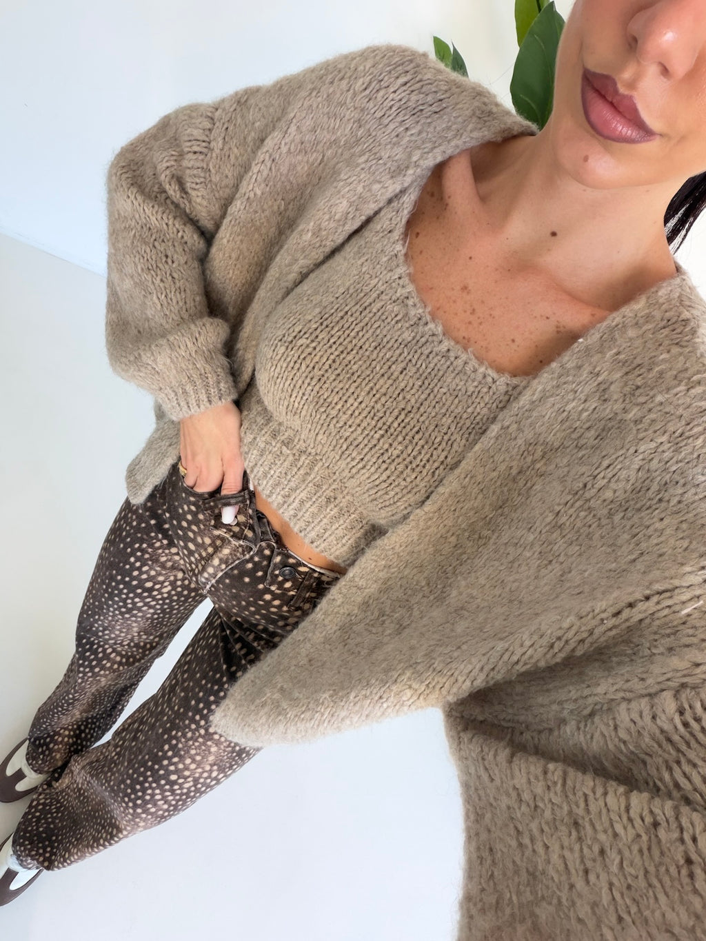 3512-TWINSET JASMINE TAUPE