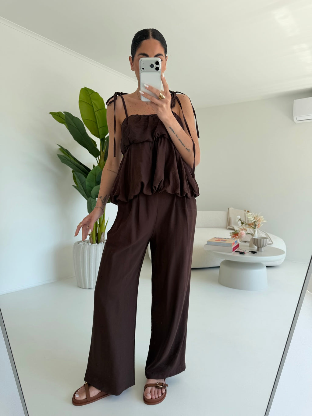 COORDINATO PRESSING CHOCO