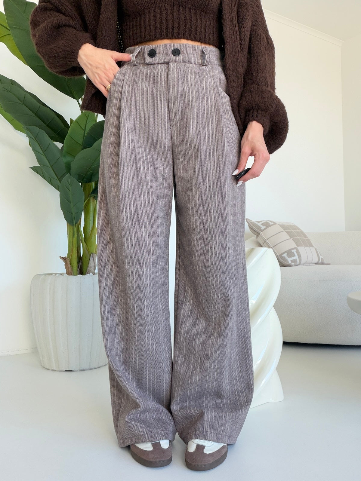 PANTALONE  WINTER TAUPE