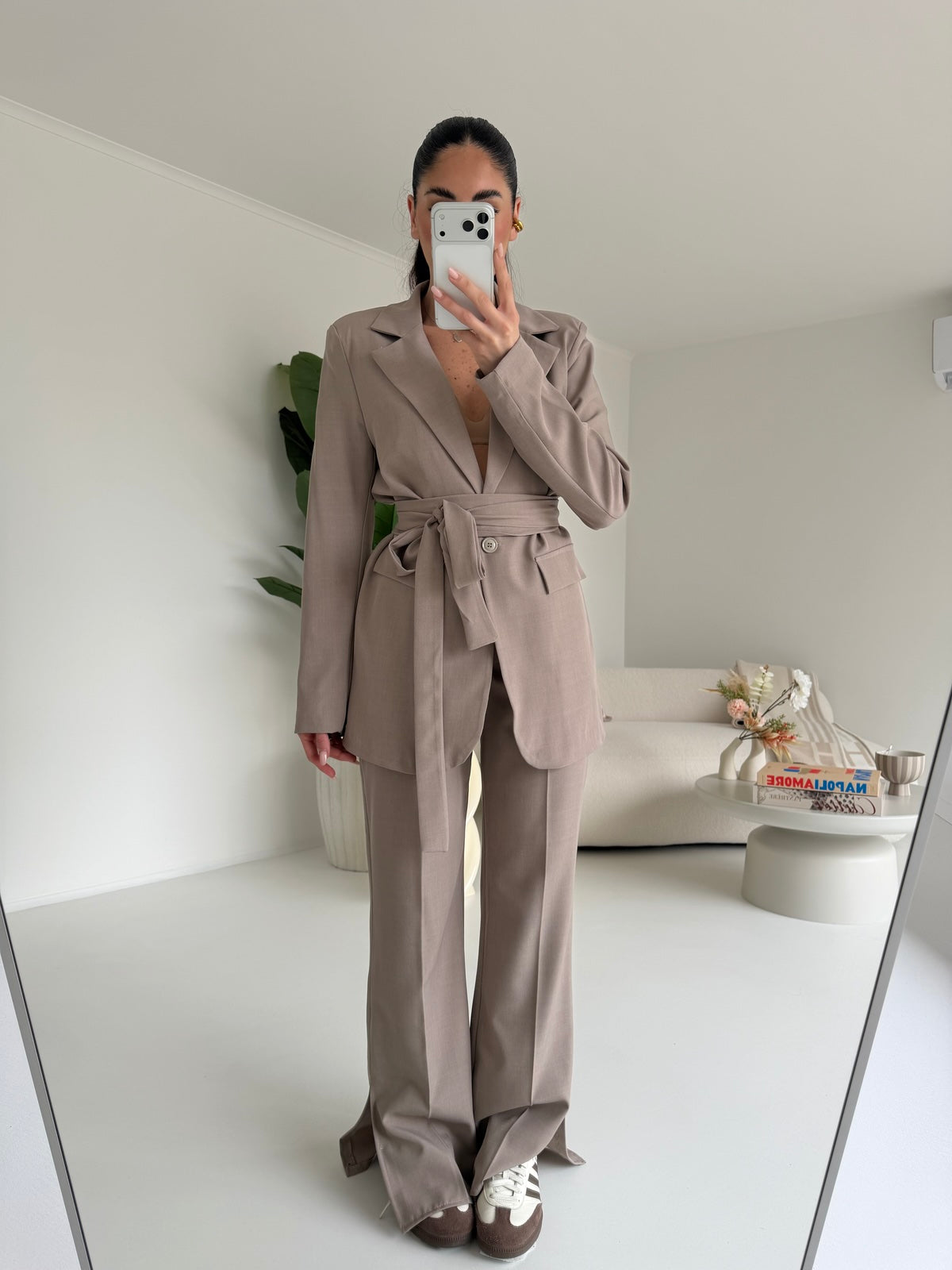 30575-TAILLEUR GOSSIP TAUPE