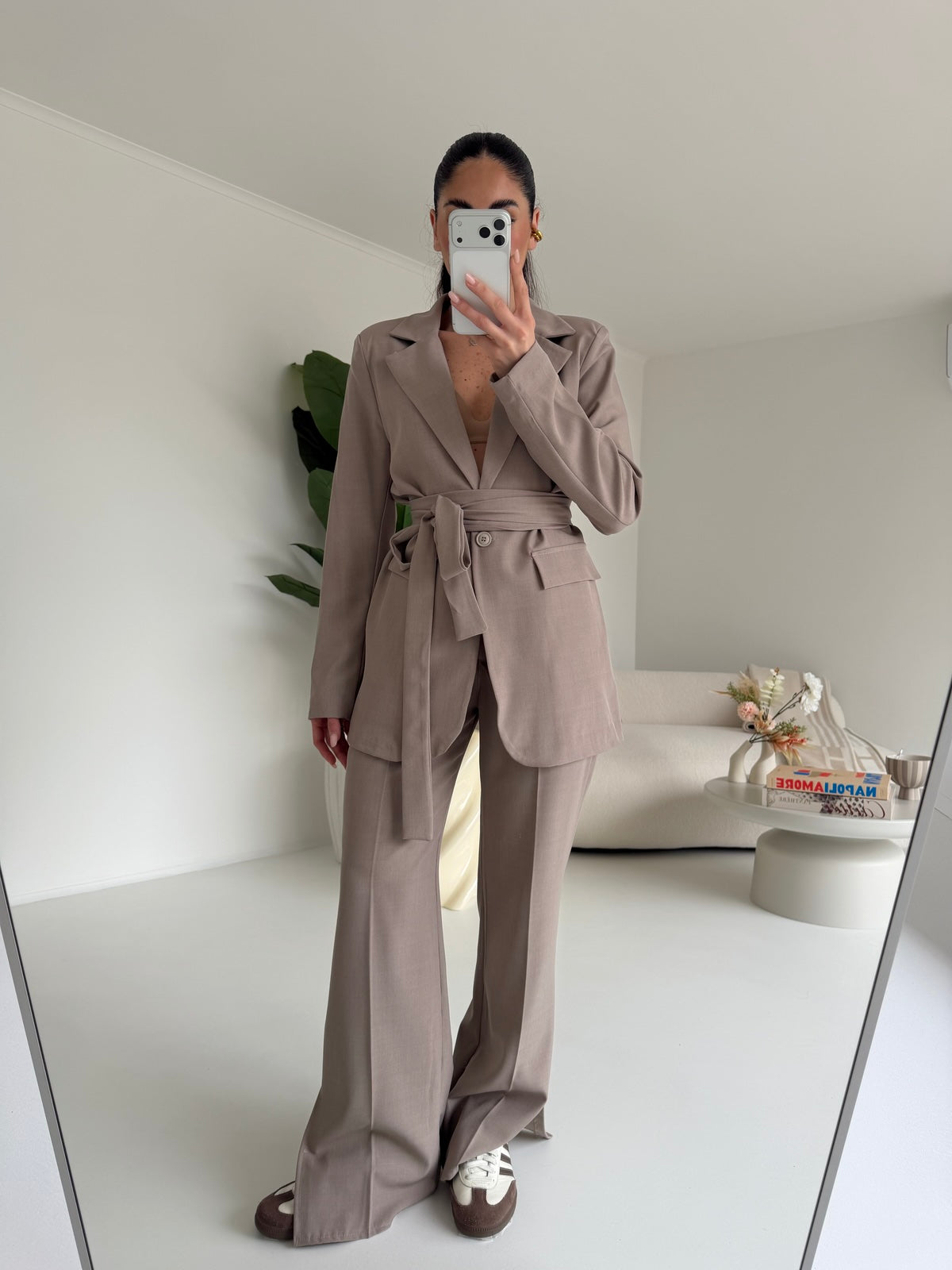 30575-TAILLEUR GOSSIP TAUPE