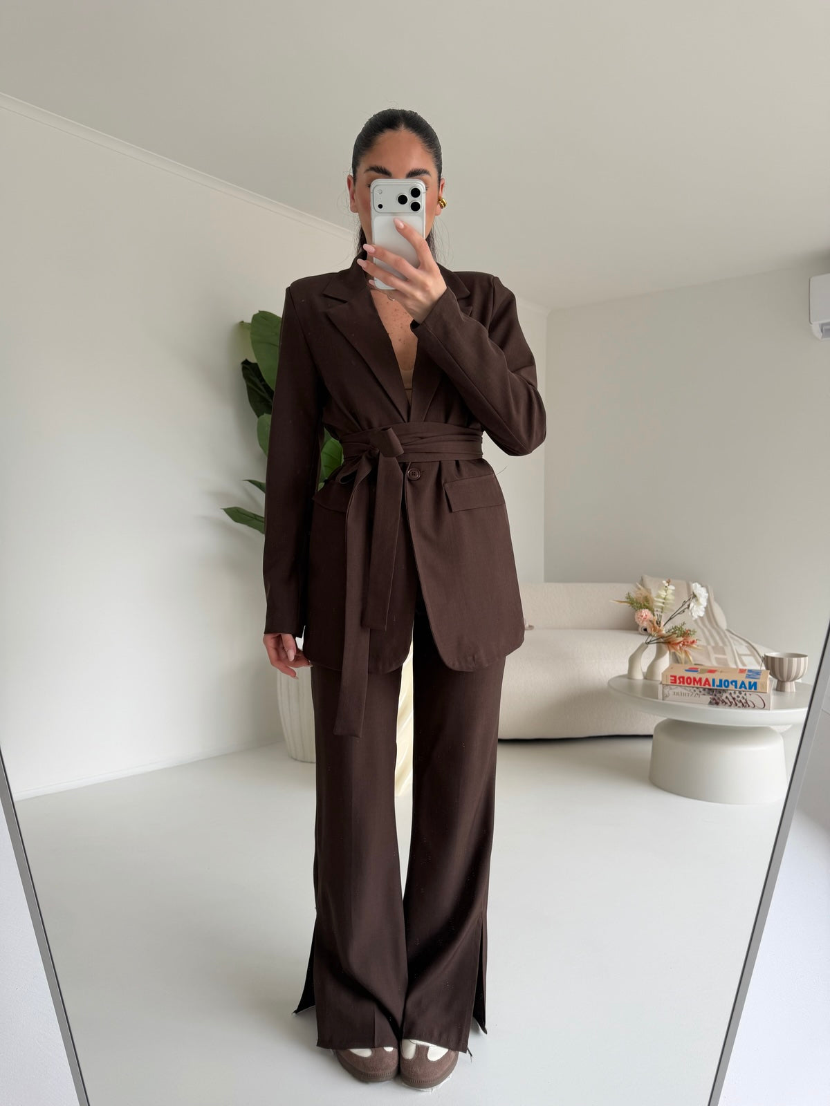 30575-TAILLEUR GOSSIP CHOCO