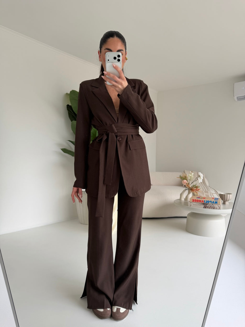 30575-TAILLEUR GOSSIP CHOCO
