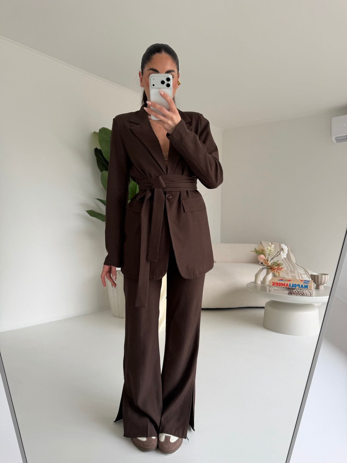 30575-TAILLEUR GOSSIP CHOCO