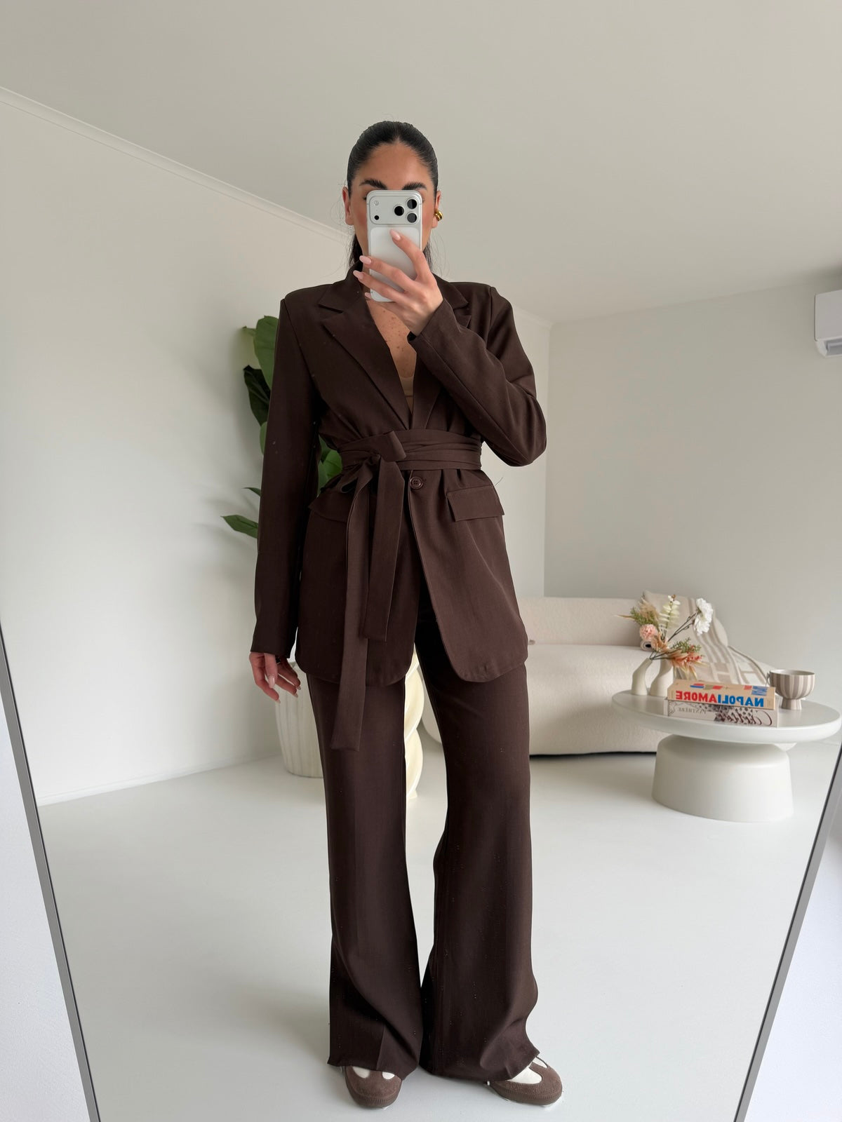 30575-TAILLEUR GOSSIP CHOCO