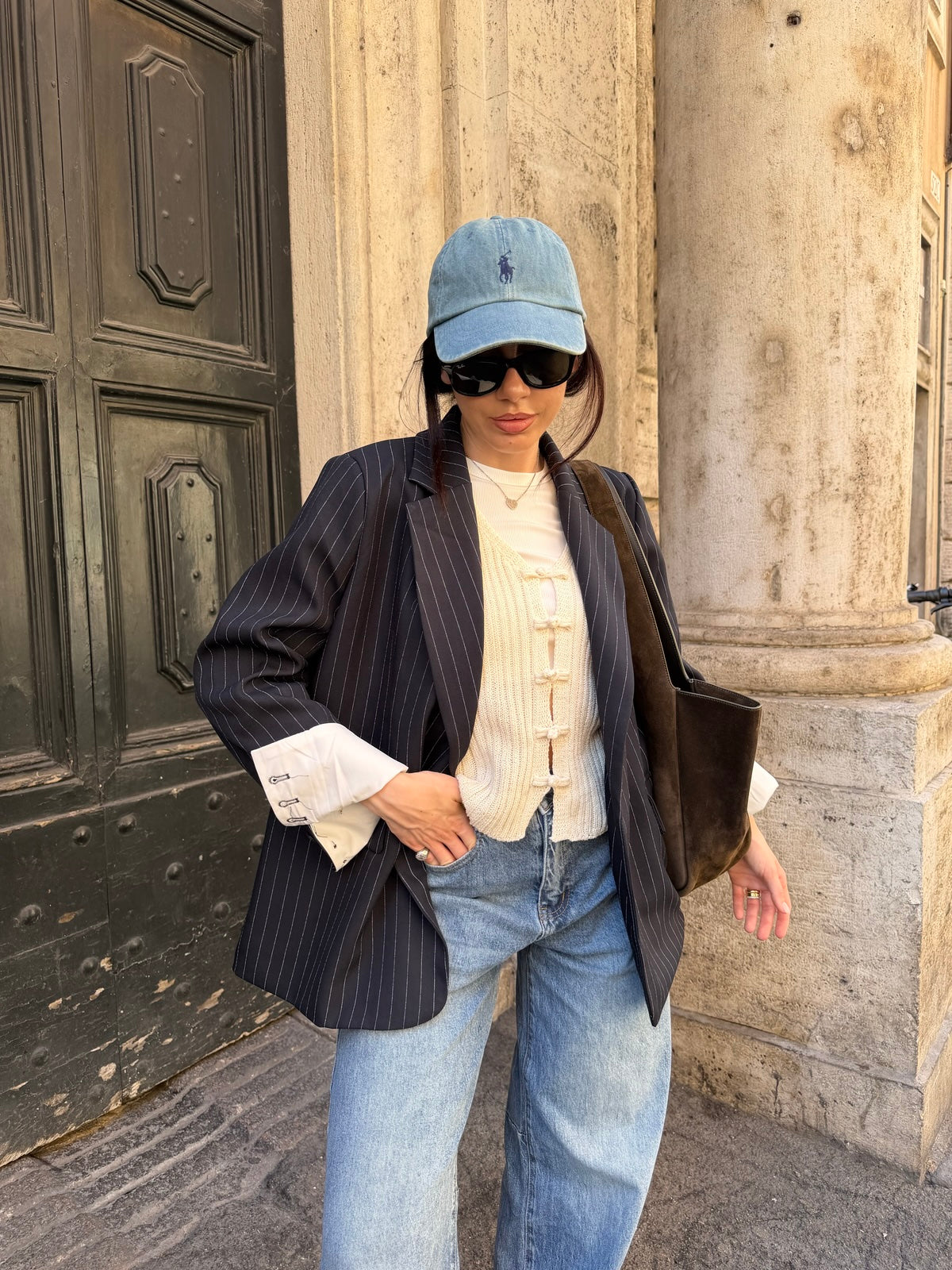 1128-2-BLAZER TRASTEVERE NAVY