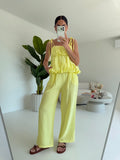 COORDINATO PRESSING YELLOW