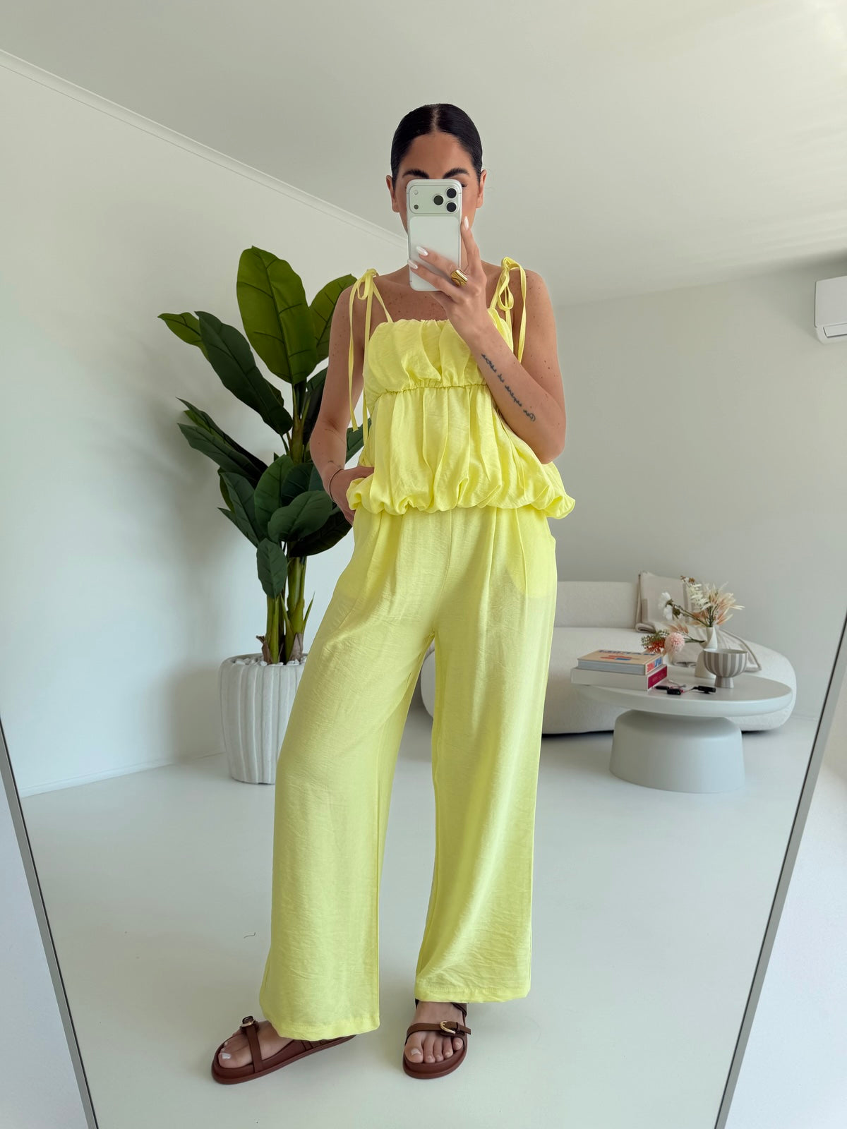 COORDINATO PRESSING YELLOW
