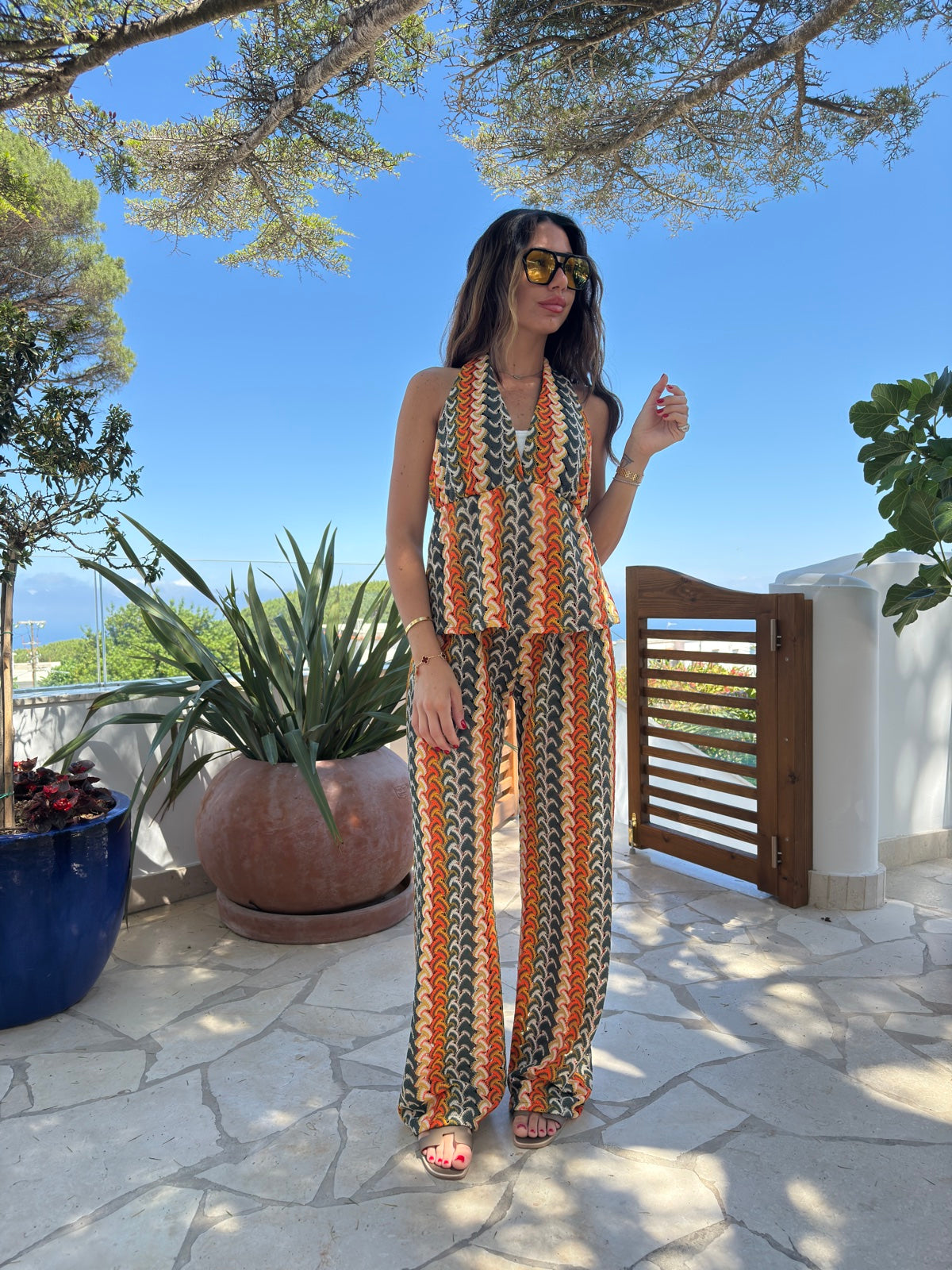 COORDINATO ANEMA VERDE MILITARE