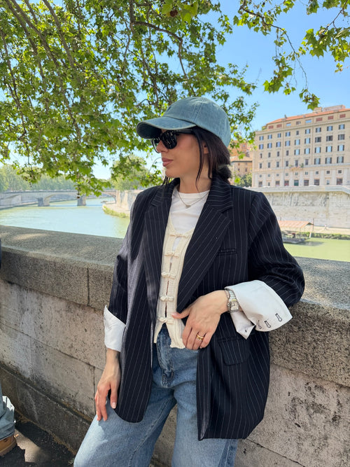 1128-2-BLAZER TRASTEVERE NAVY