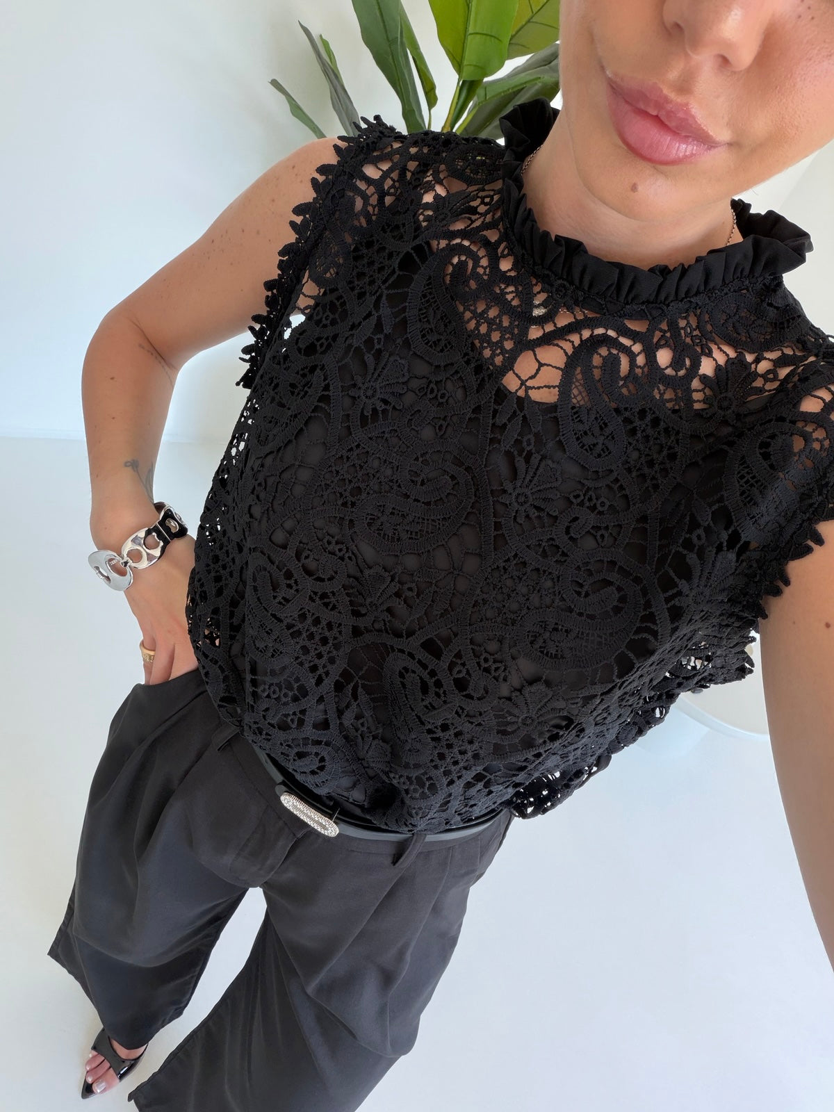 VMCJ7362-COORDINATO BEATRICE NERO