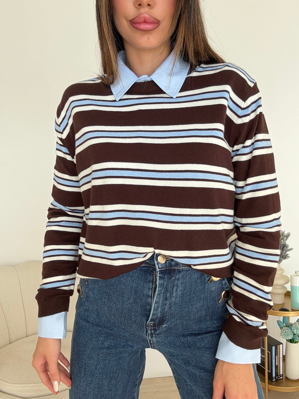 YHC7181-PULL JASMINE PASTELLO