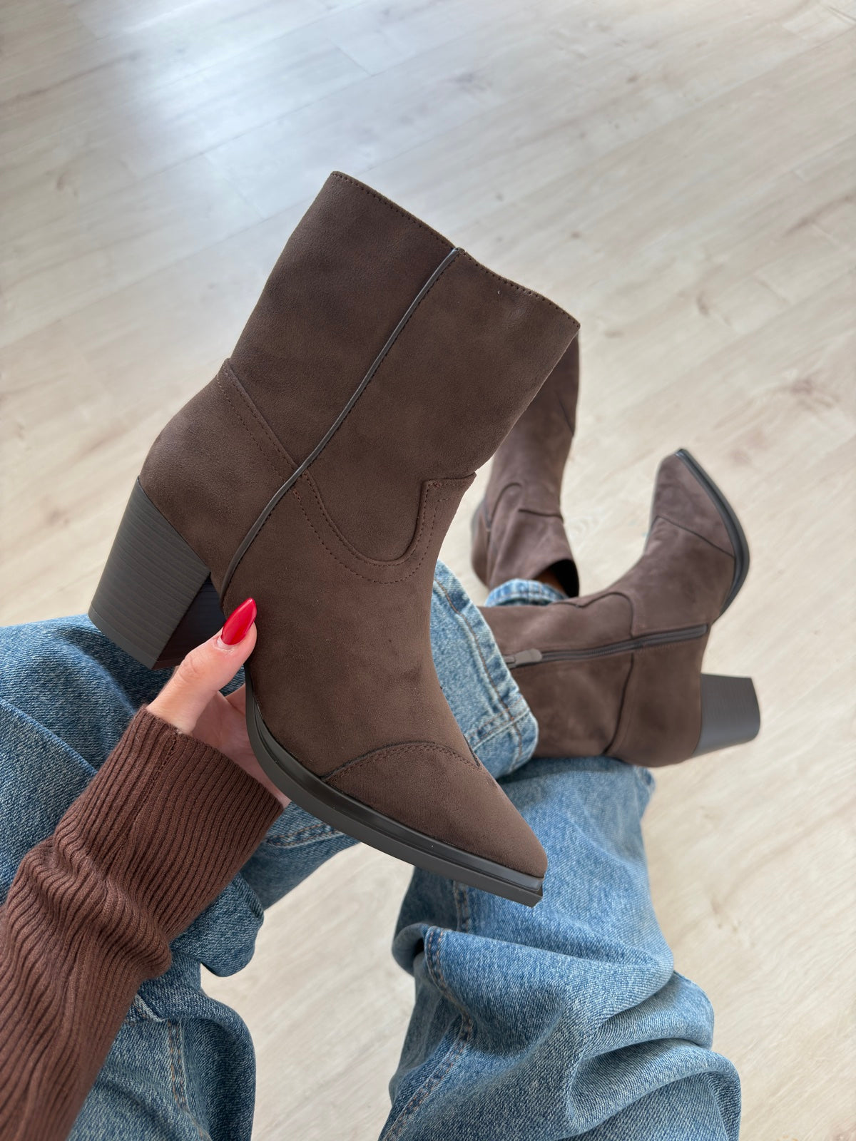 ROXENNE-MINI TEXANO CHOCO
