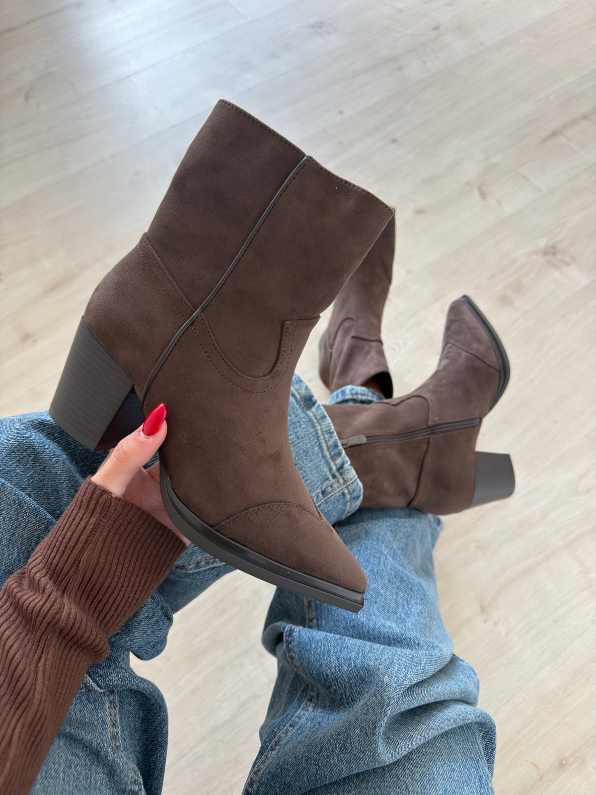 ROXENNE-MINI TEXANO CHOCO