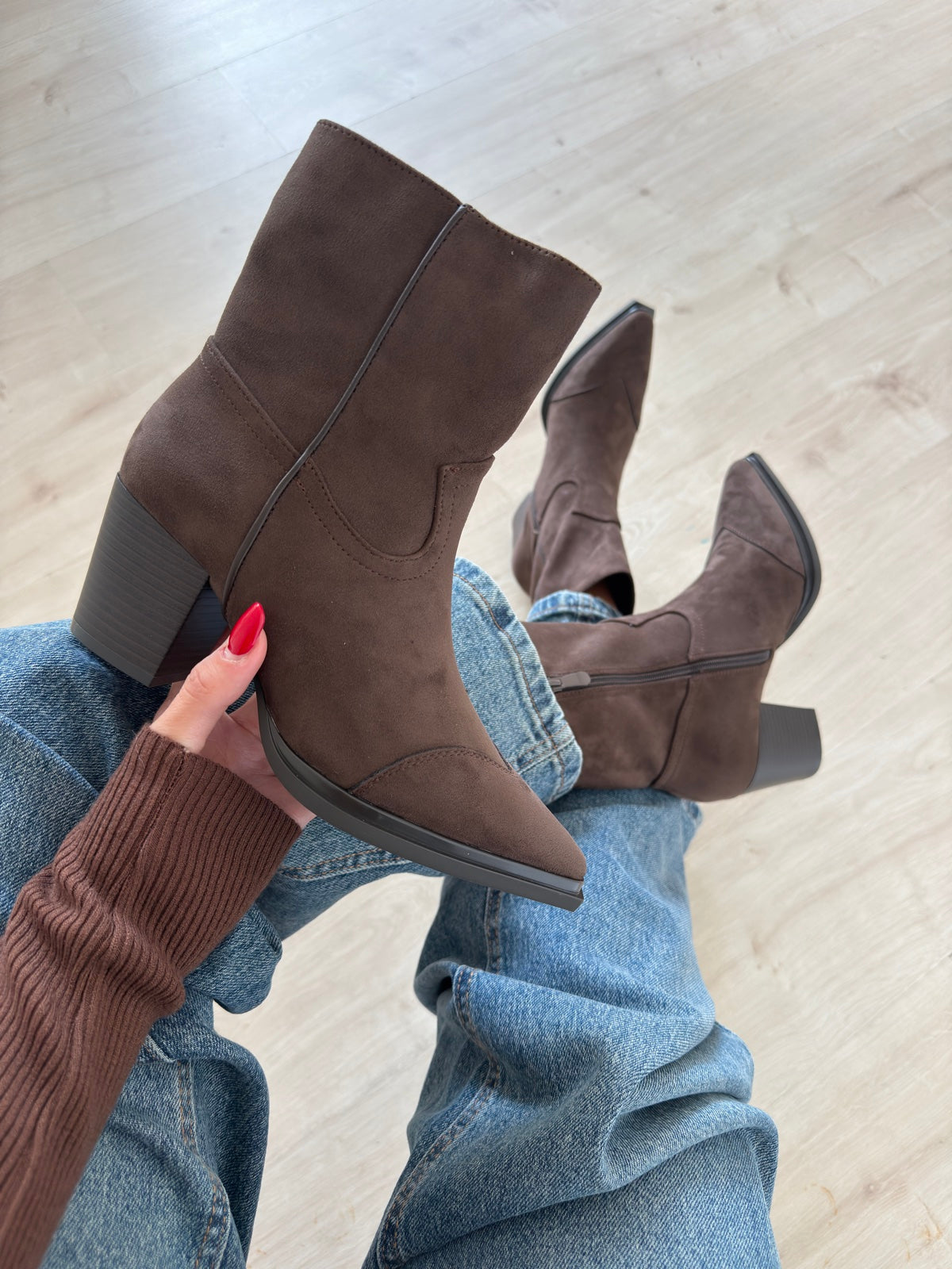 ROXENNE-MINI TEXANO CHOCO