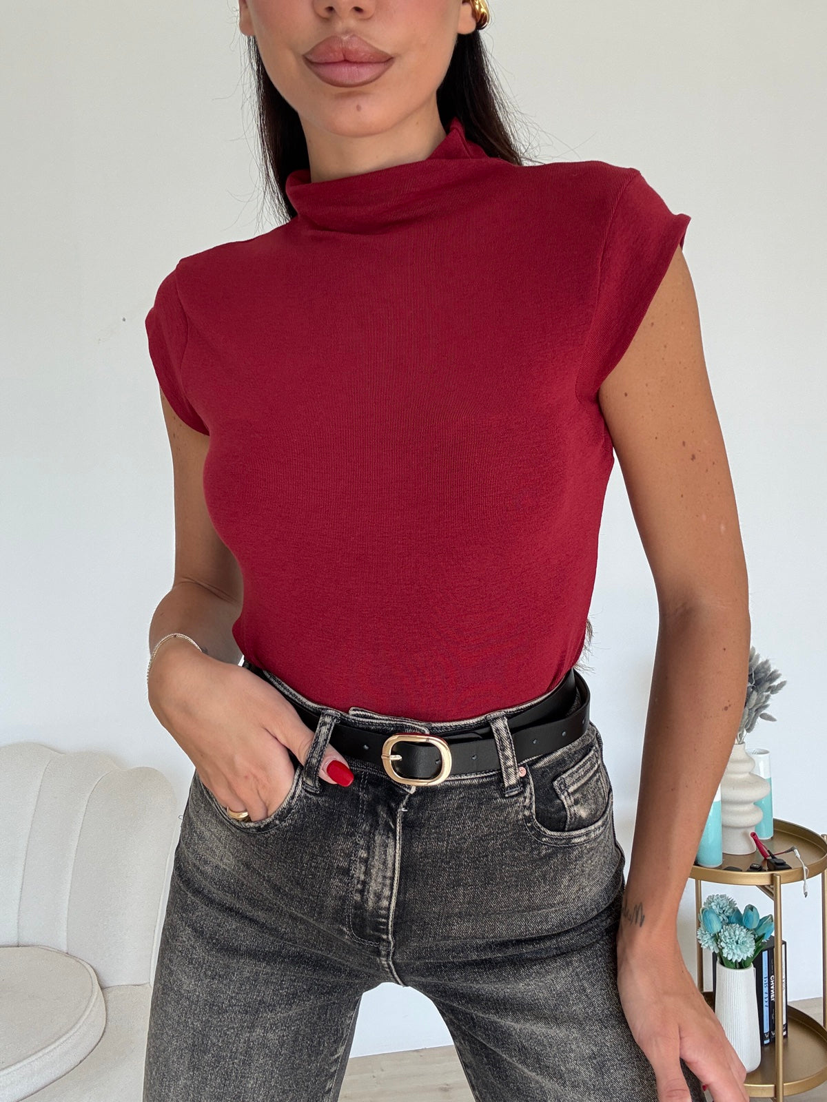 V7653-MAGLIA ESSENTIAL BORDEAUX