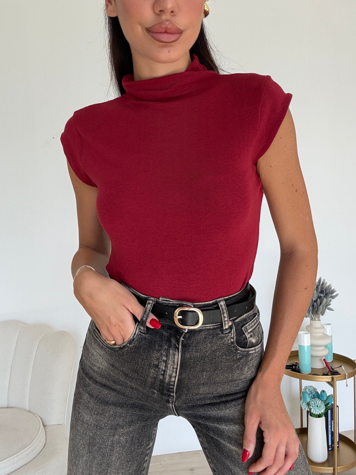 V7653-MAGLIA ESSENTIAL BORDEAUX