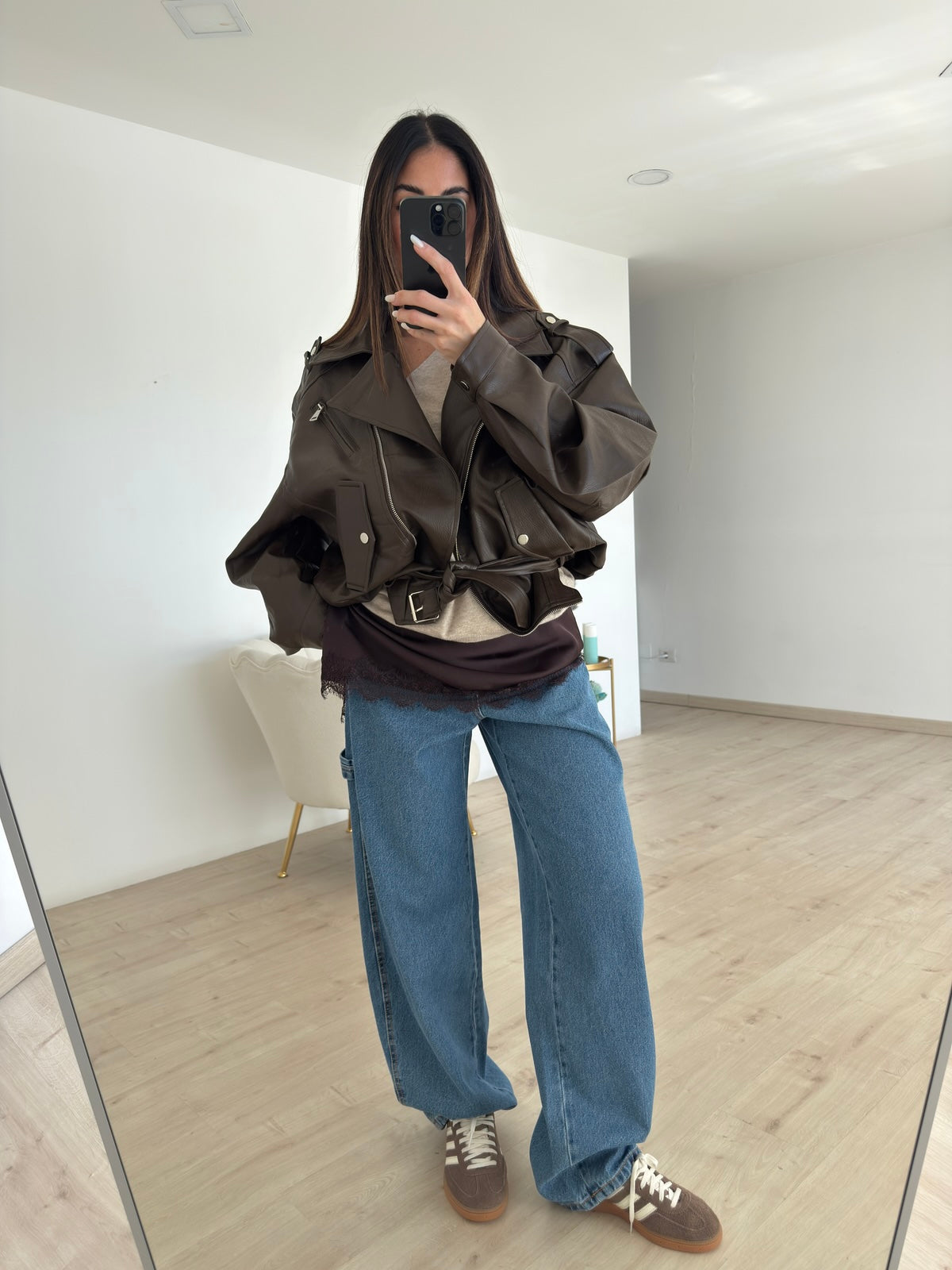 PU10590-BIKER OVERSIZE KINDER