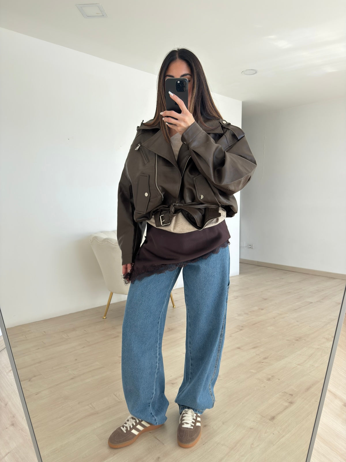 PU10590-BIKER OVERSIZE KINDER