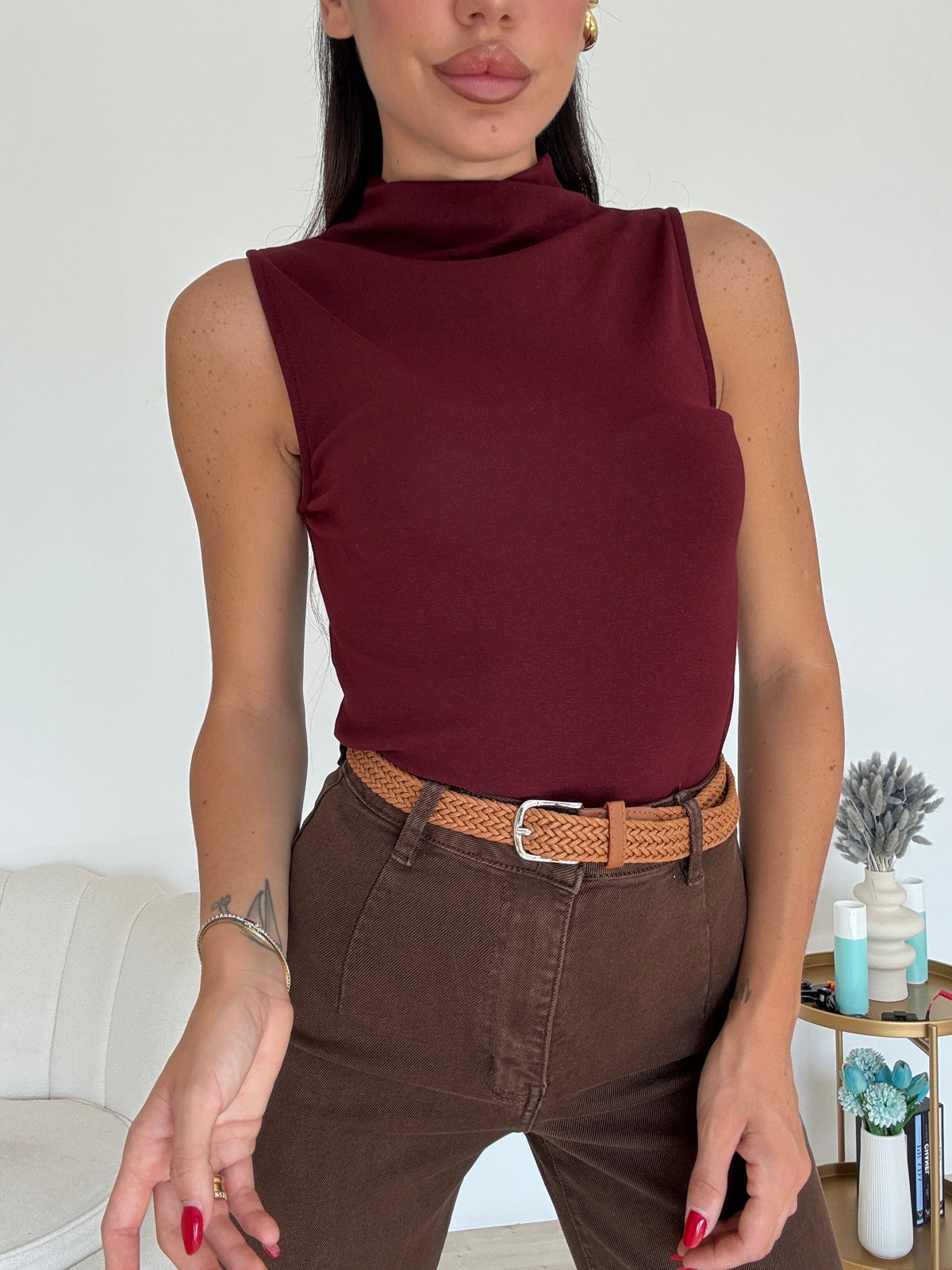 A64551-1-CANOTTA EMPIRE BORDEAUX