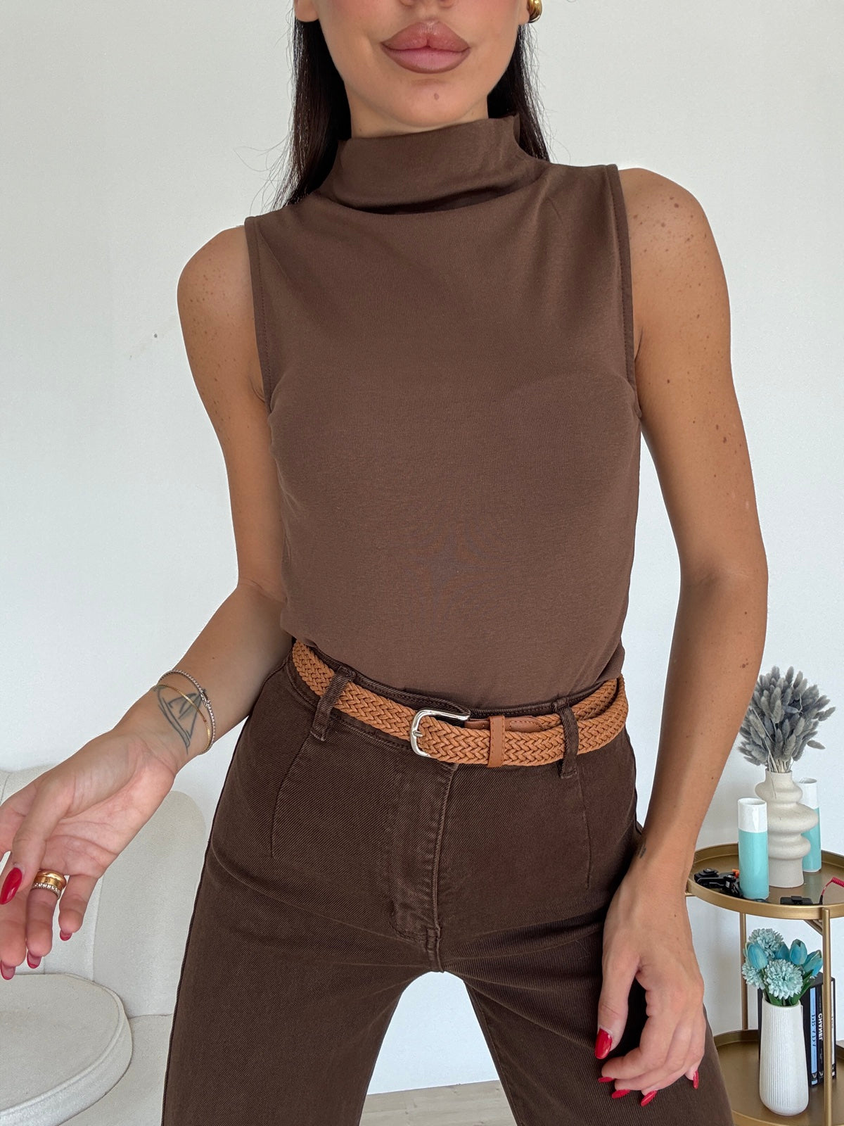 A64551-1-CANOTTA EMPIRE CHOCO
