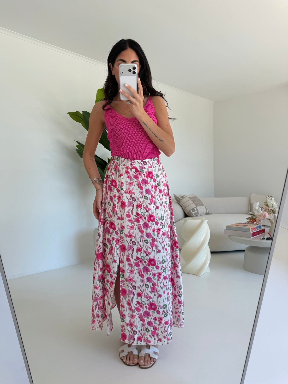 R6782-GONNA LONGUETTE MATILDE FUCSIA