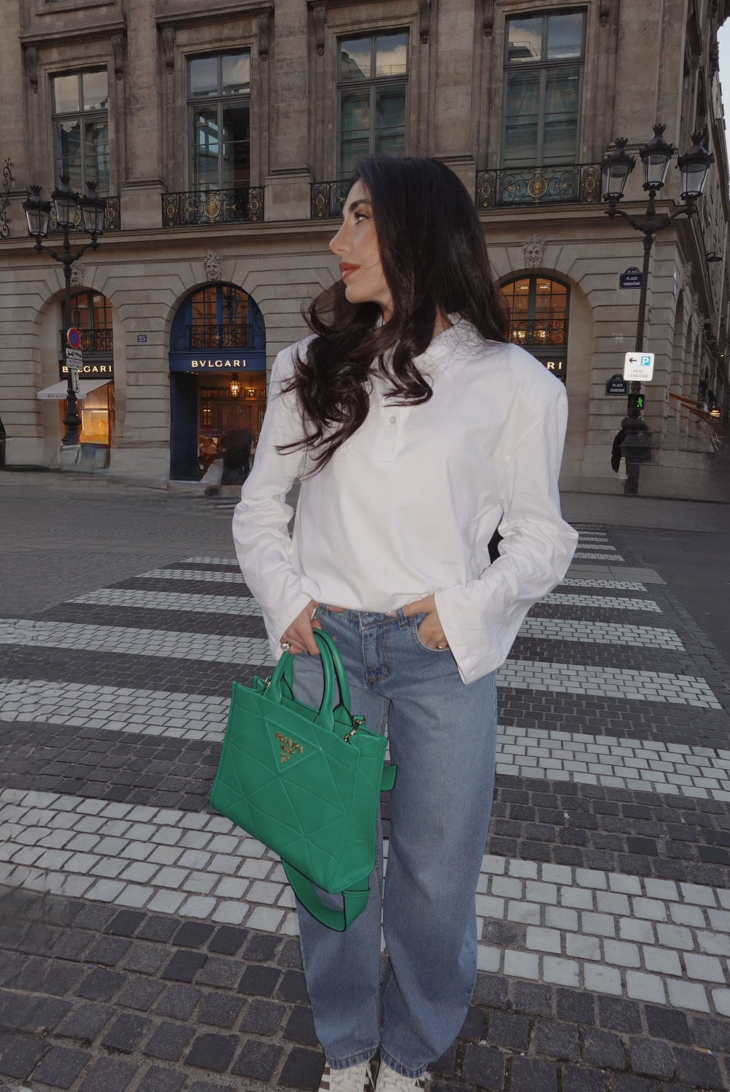 GB085-JEANS SLOUCHY POCKET