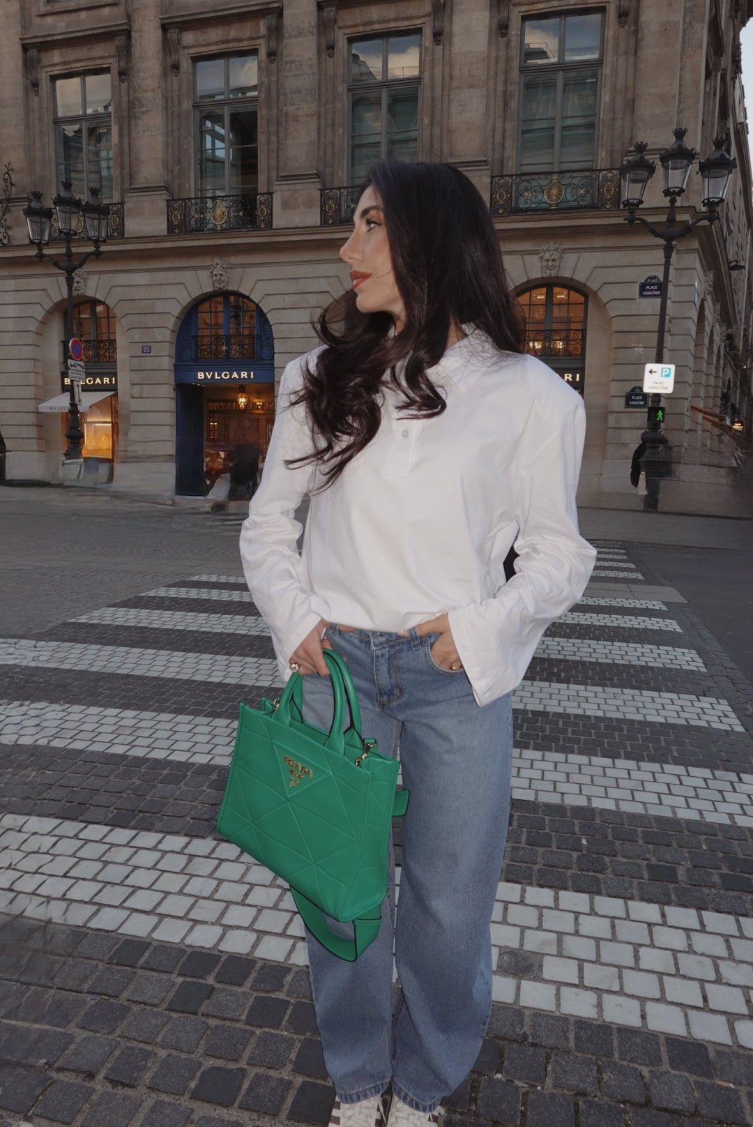 GB085-JEANS SLOUCHY POCKET